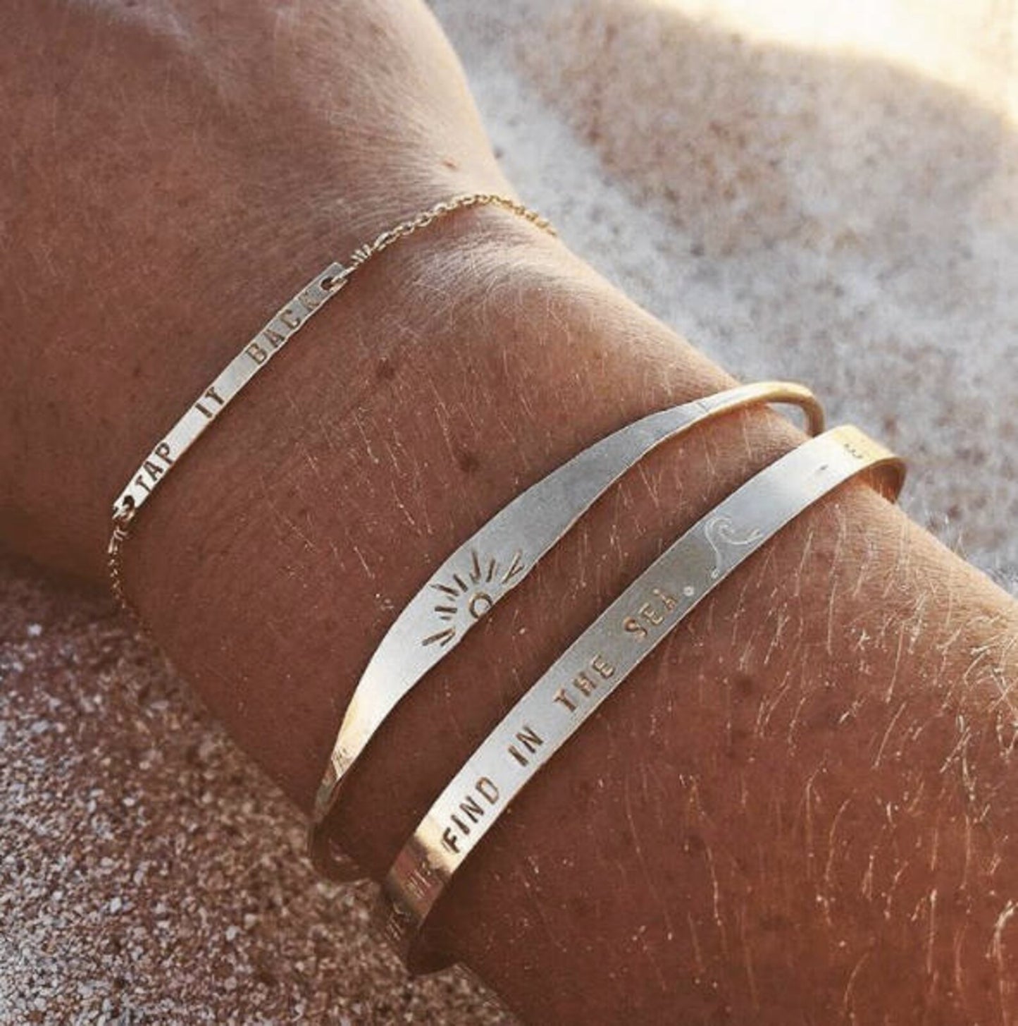 Personalized Thin Bar Bracelet