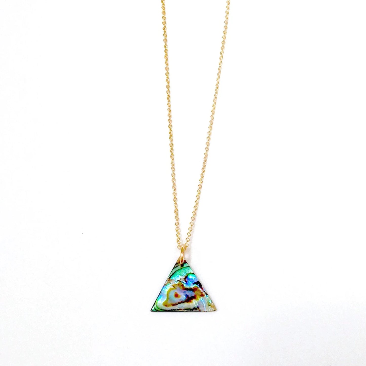 Abalone Pyramid Necklace
