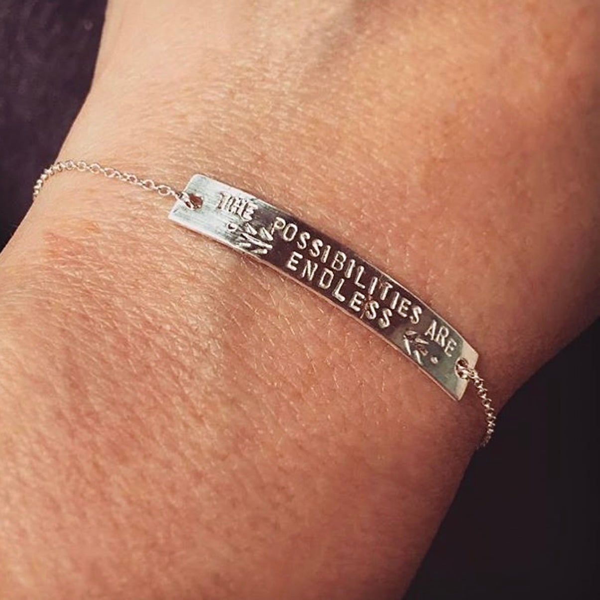 Personalized Bar Bracelet