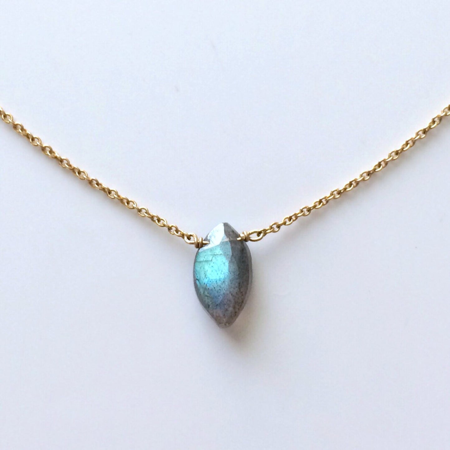 Dainty Labradorite Choker