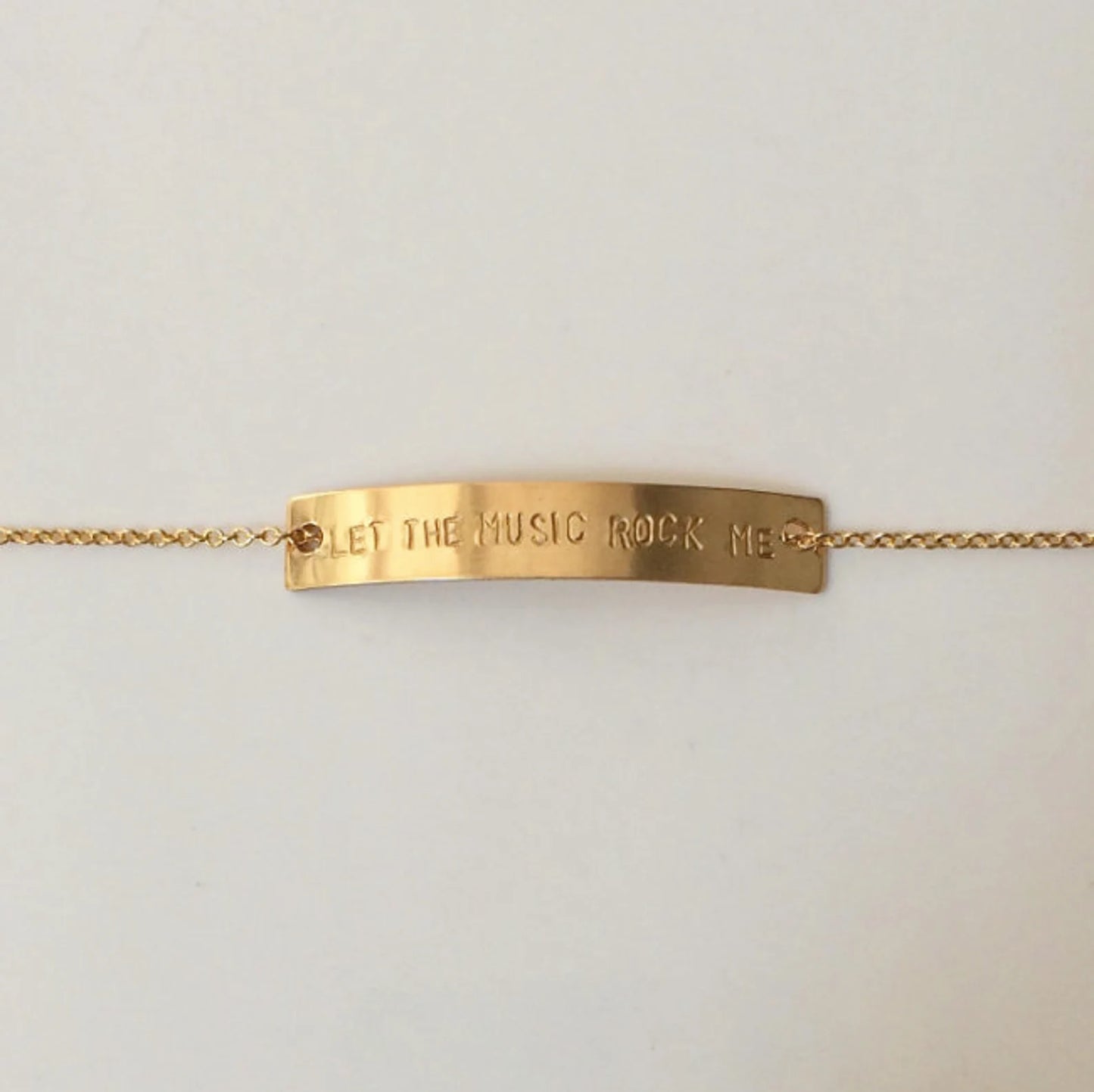 Personalized Bar Bracelet