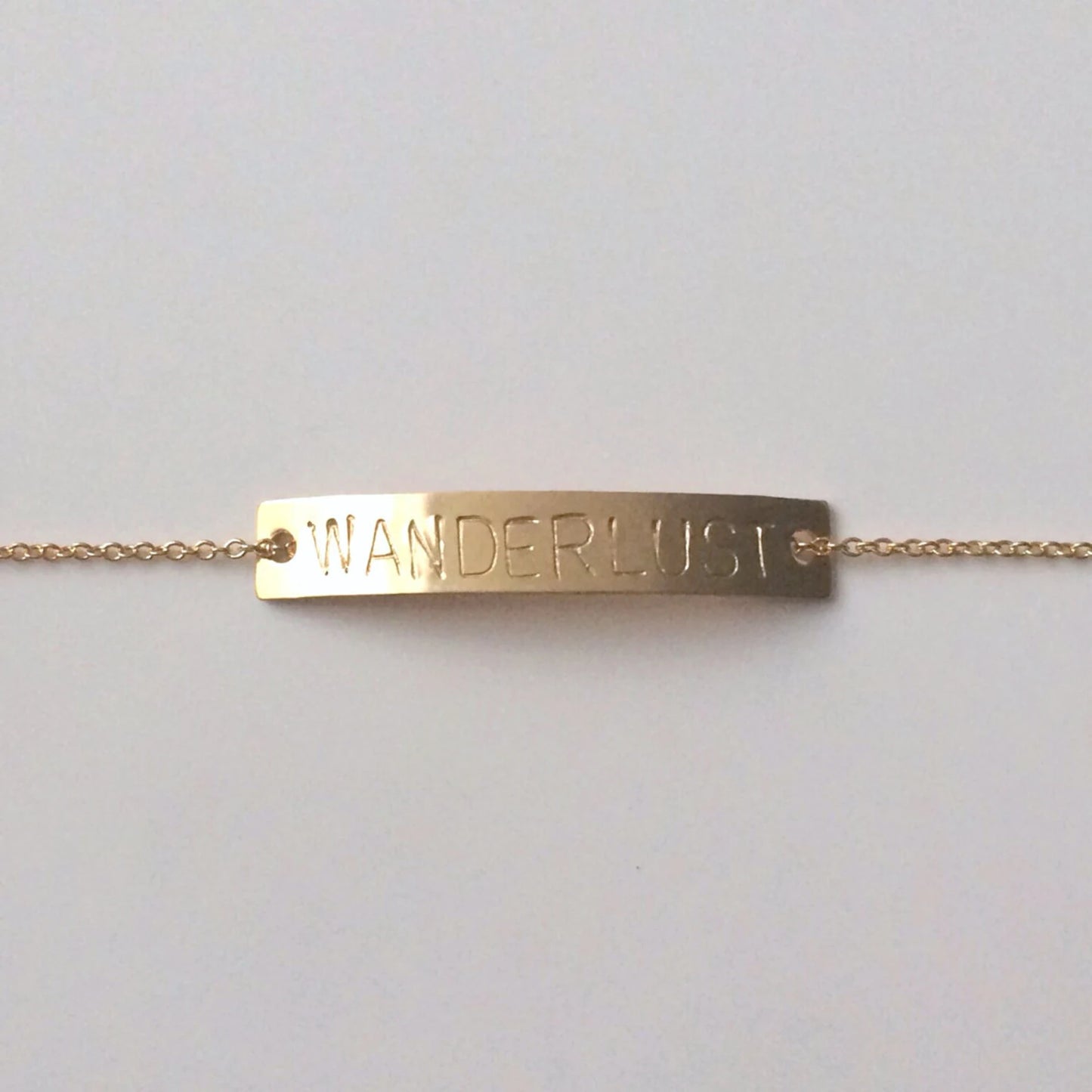 Personalized Bar Bracelet